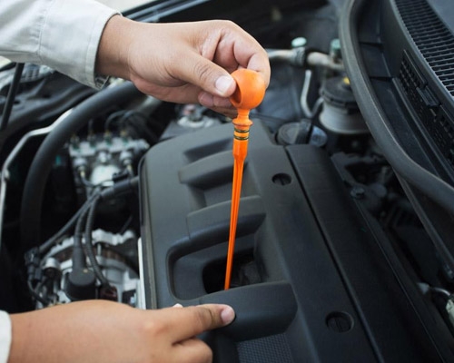 You can see the correct operation process during the inspection of automobile testing equipment.